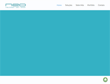 Tablet Screenshot of neocomunicacao.com.br